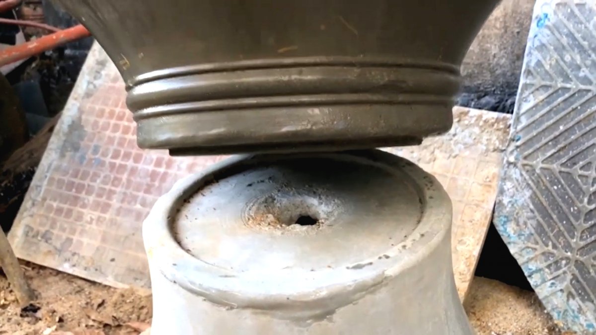 Садовый фонтан с имитацией под гранитный камень - фото 35