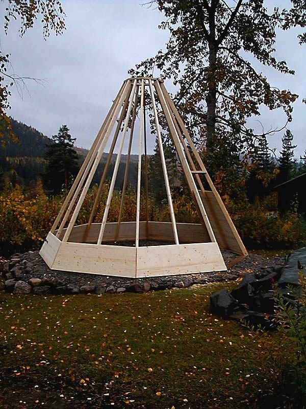 Закрытая беседка - фото 7