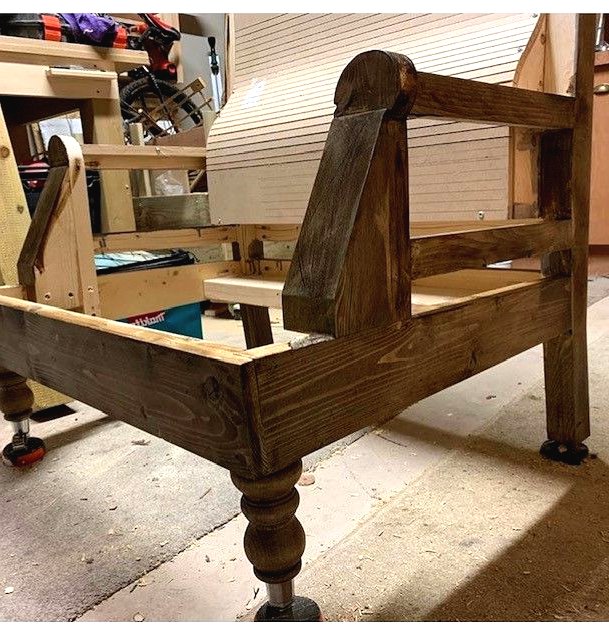 Кресло Честерфилд ручной работы - фото 31