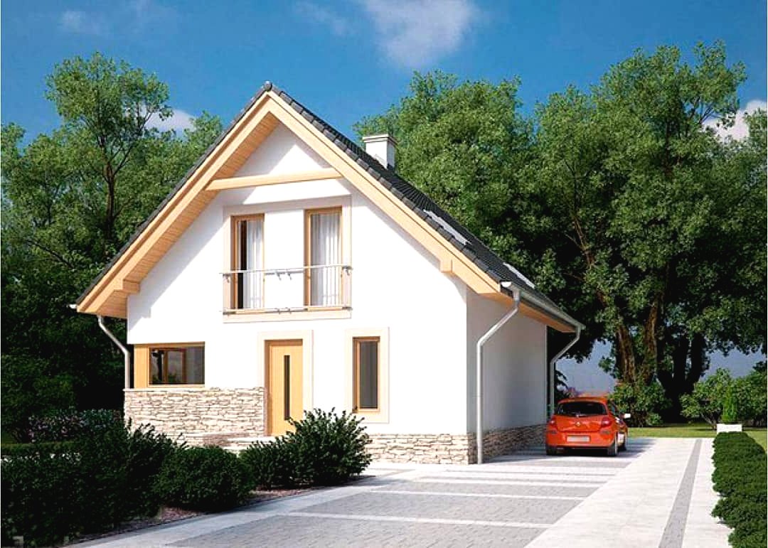 Проект двухэтажного дома 7х9 - фото 2