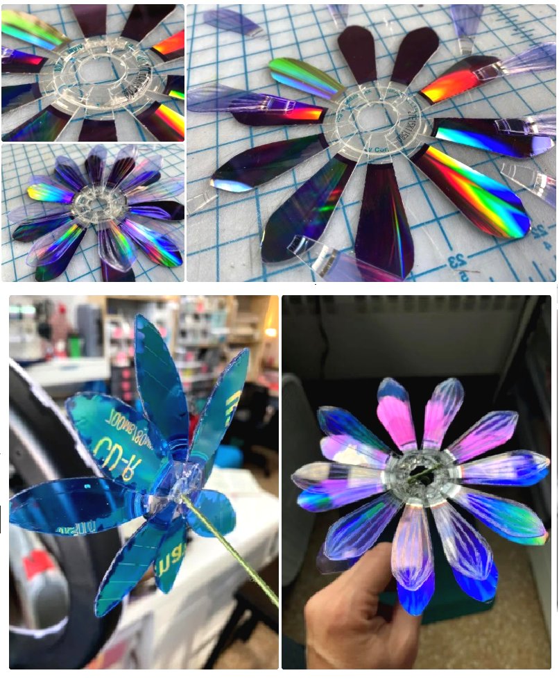 Что можно сделать из старых компьютерных дисков своими руками? - фото 14