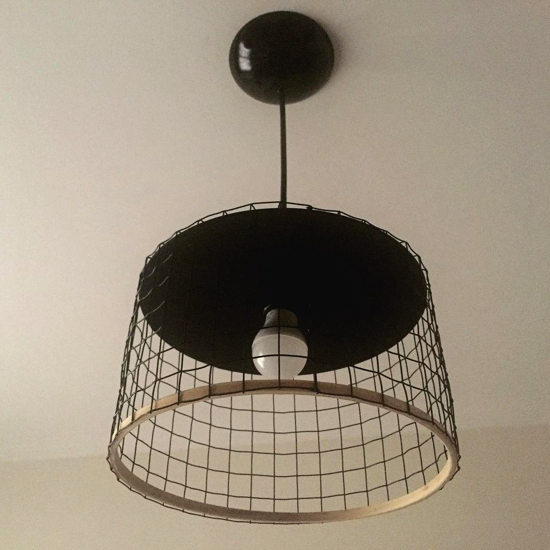 Потолочная лампа своими руками - фото 4