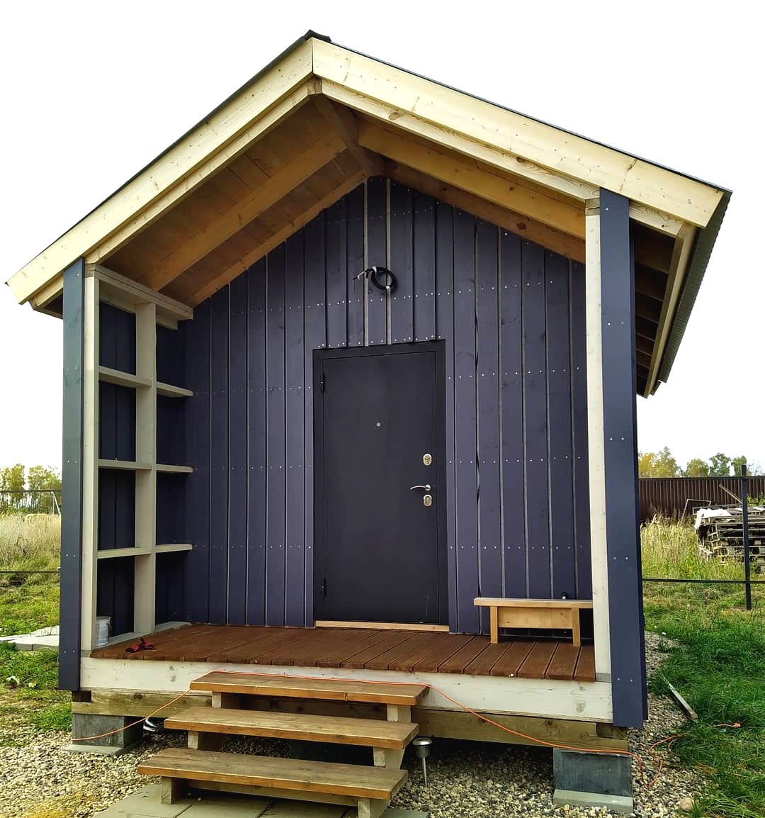 Мини дом своими руками из дерева - фото 20