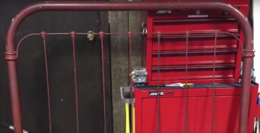 Кровать на скамейку - металлическая версия - фото 2