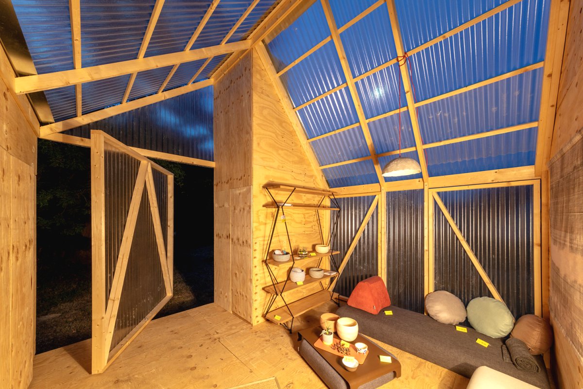 Необычный летний дом для дачи - фото 24