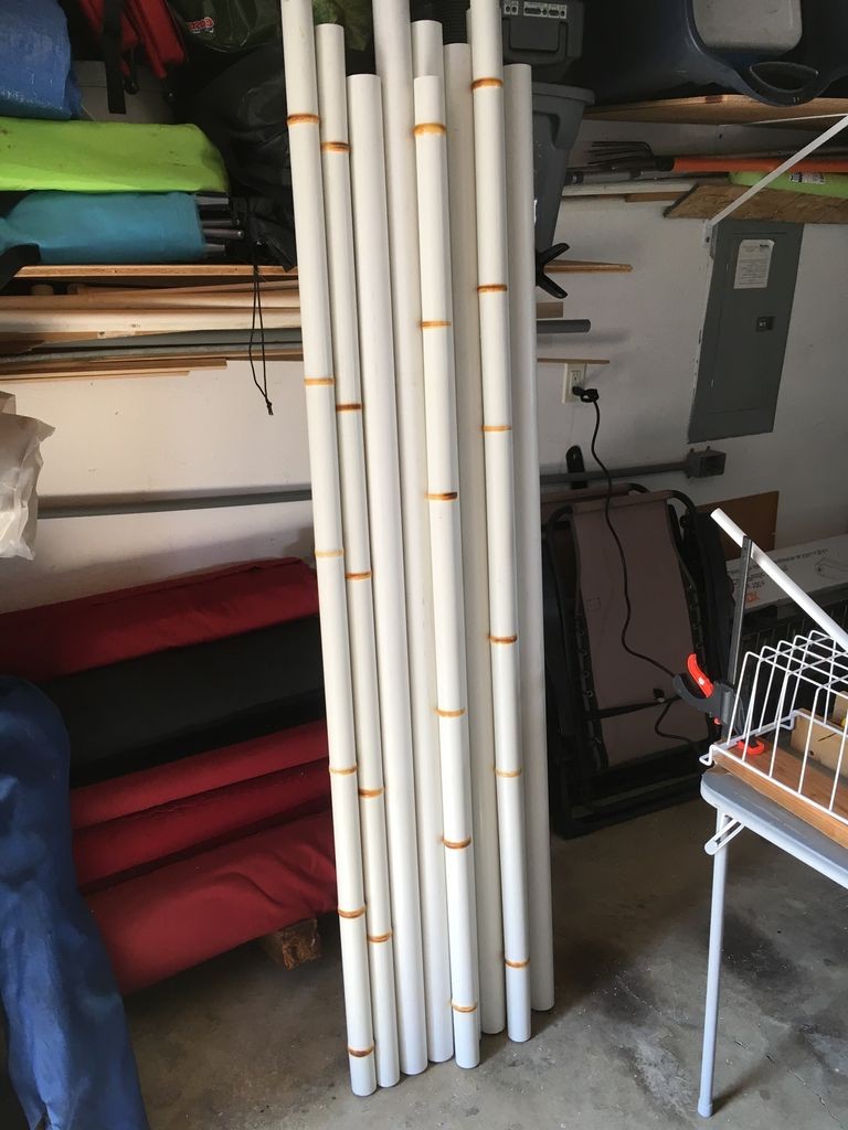 Забор из ПВХ труб - фото 8