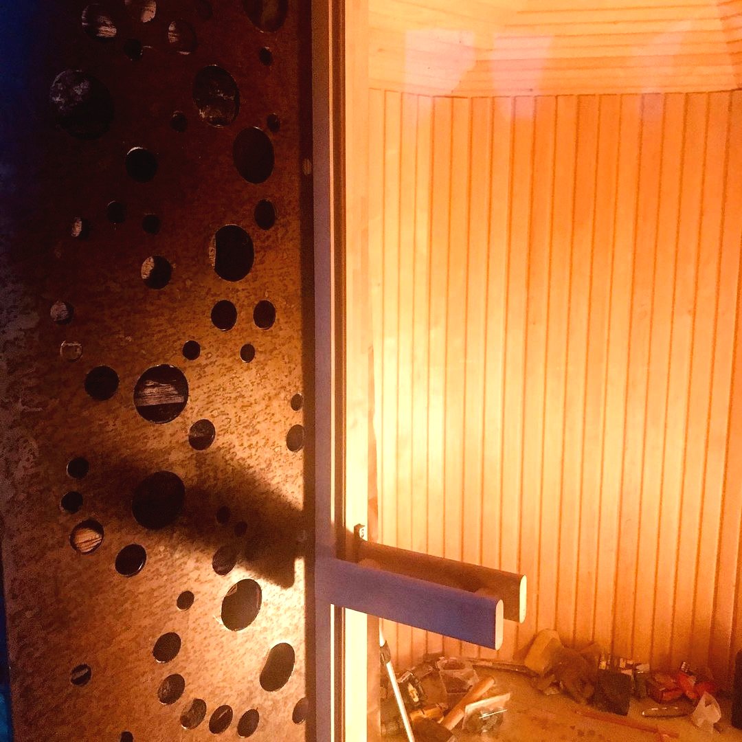 Сауна из старой беседки - фото 11