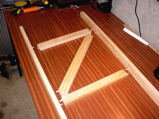 Складная  стремянка из дерева - фото 14