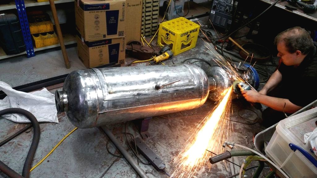 Коптильня из газового баллона  - фото 15