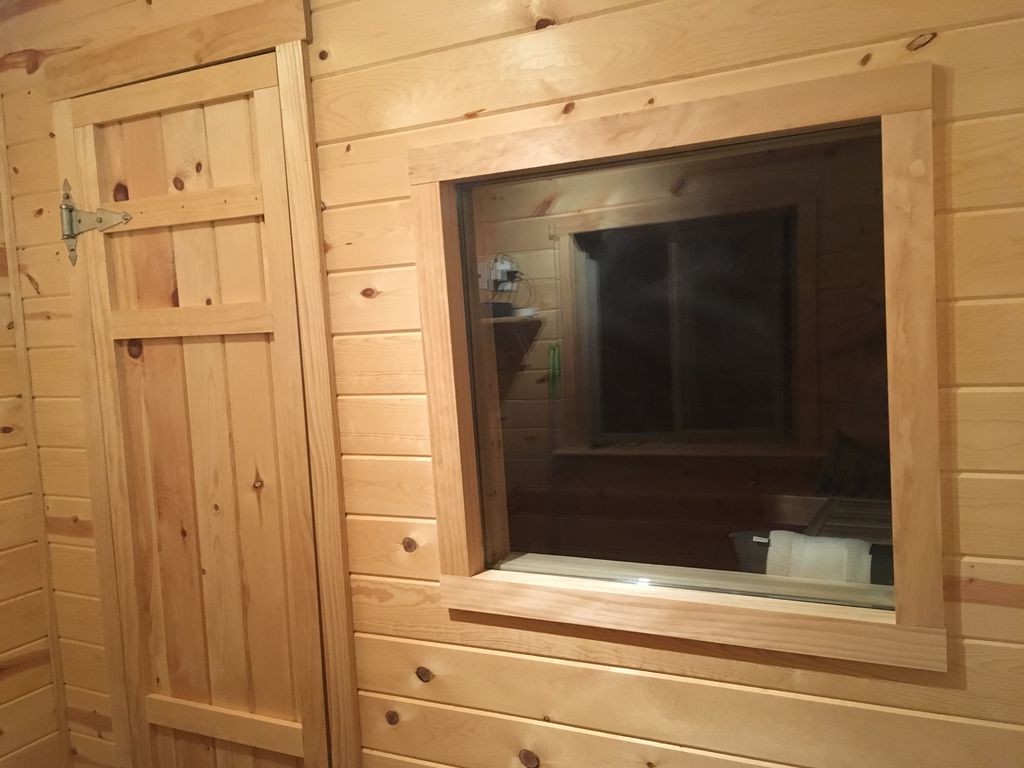 Финская сауна с электрической печью - фото 45