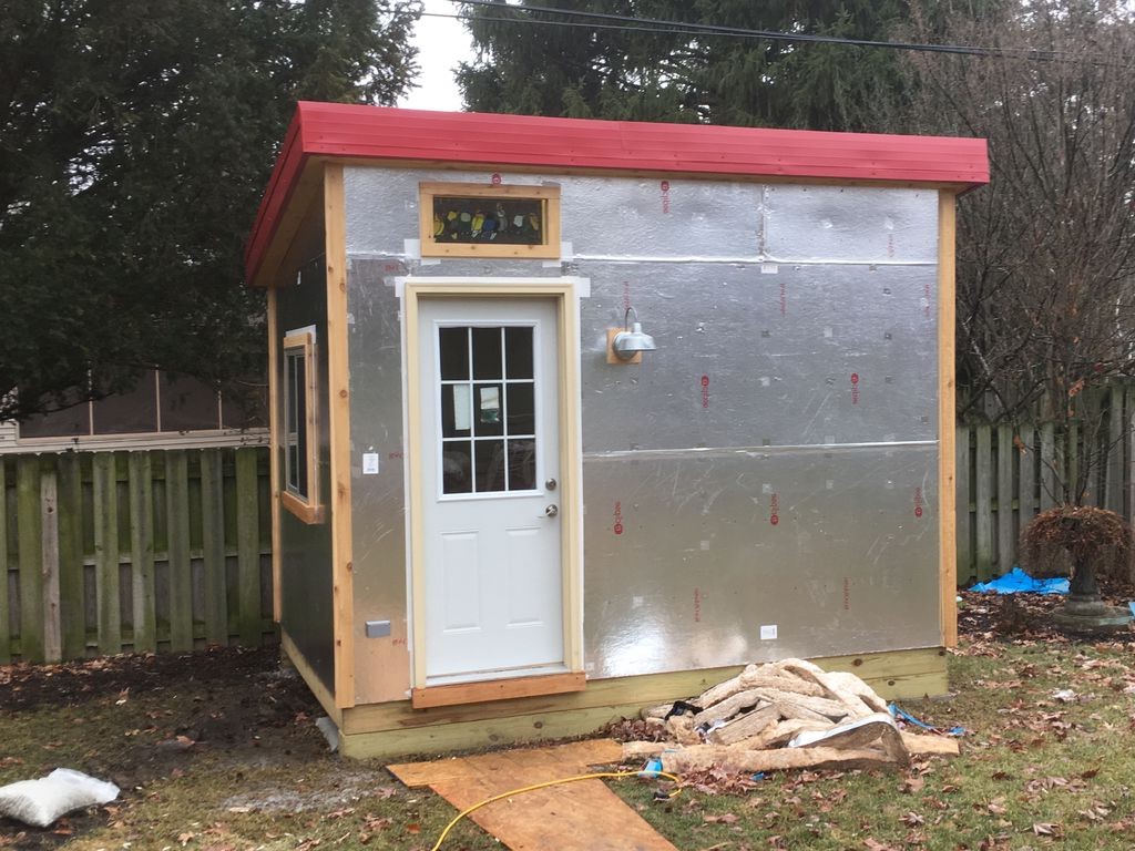 Финская сауна с электрической печью - фото 32