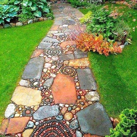 Интересные садовые дорожки - фото 3