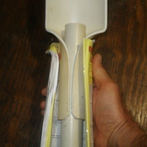 Садовая лопатка из ПВХ труб - фото 4