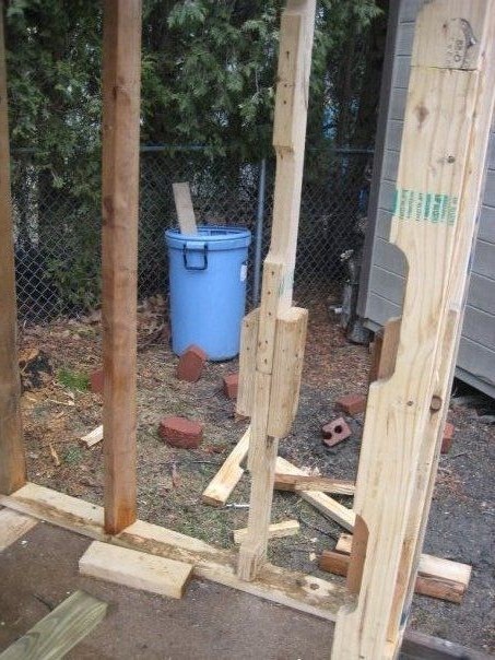 Игровой домик для детей из поддонов - фото 18