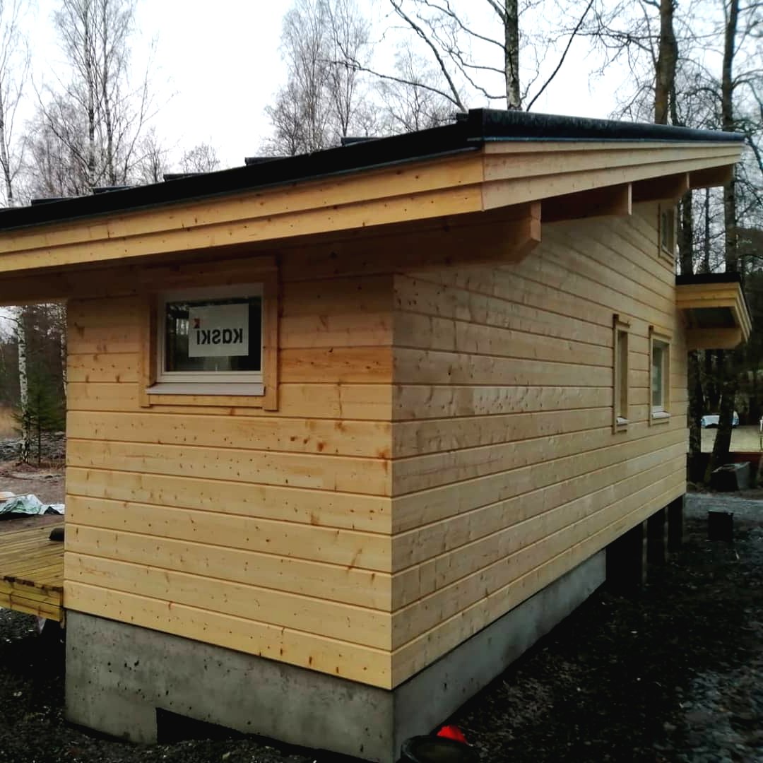 Финская сауна из бруса - фото 2