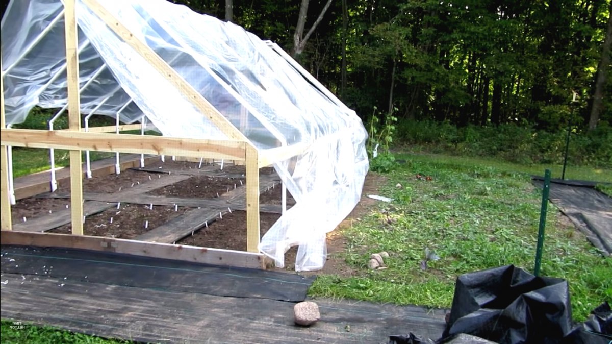 Теплица из ПВХ труб - фото 6