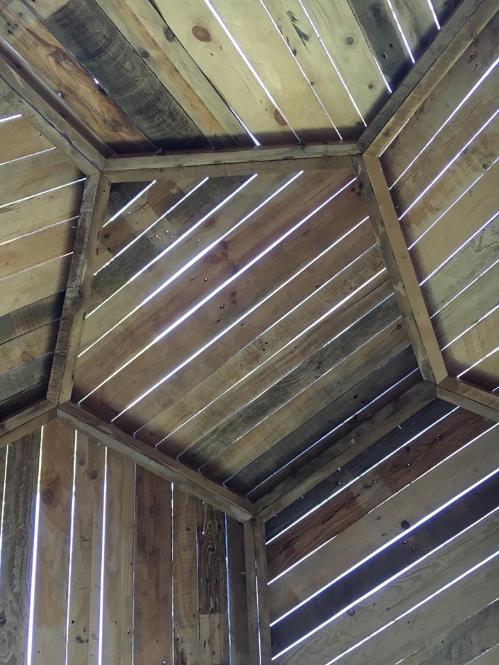 Беседка из дерева - фото 5