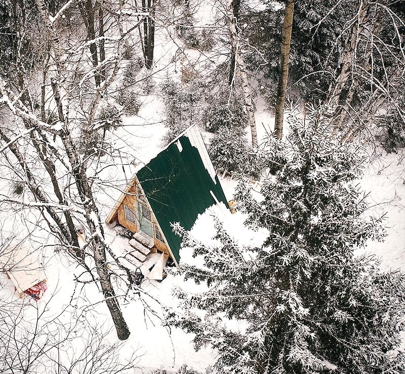 Каркасный дом А- образной формы - фото 3