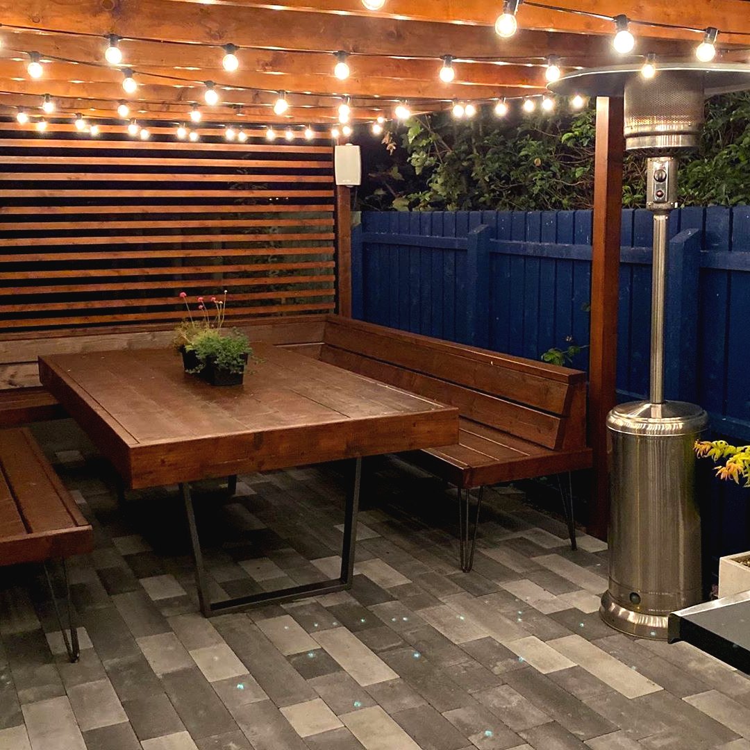 Интересная беседка из дерева - фото 16