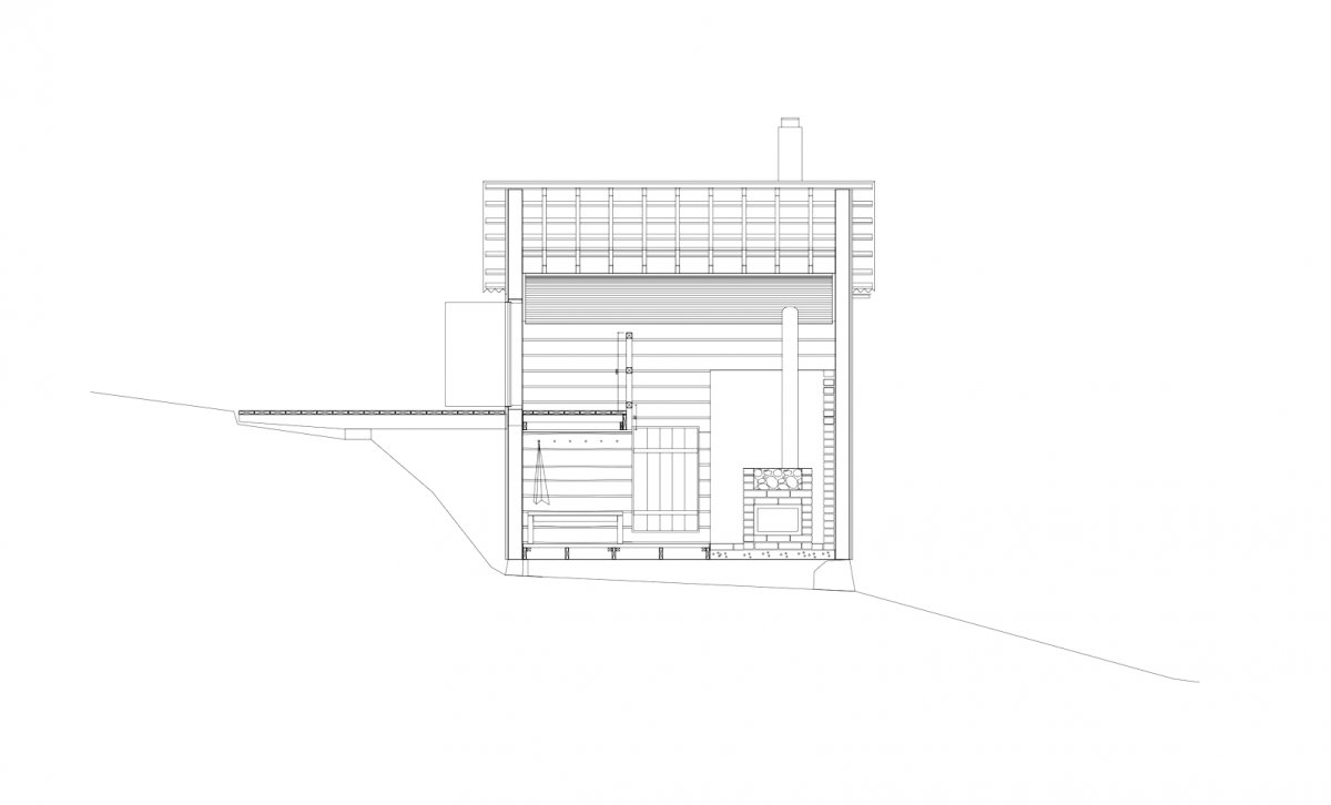 Оригинальная сауна построенная из сарая - фото 16