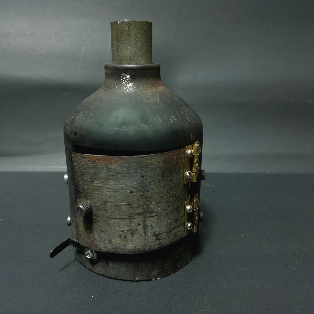 Маленькая коптильня из старых огнетушителей - фото 27