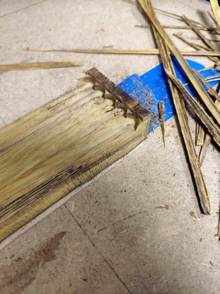 Декоративная магнитная доска для ножей - фото 6