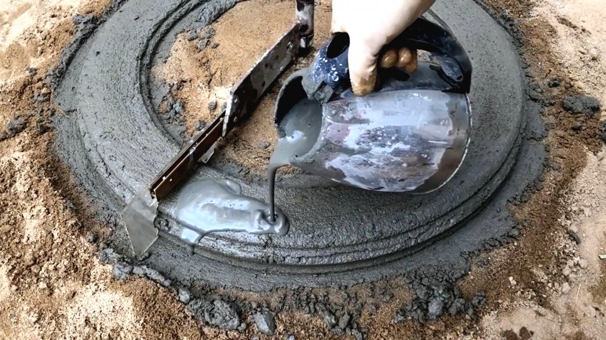 Садовый фонтан с имитацией под гранитный камень - фото 42