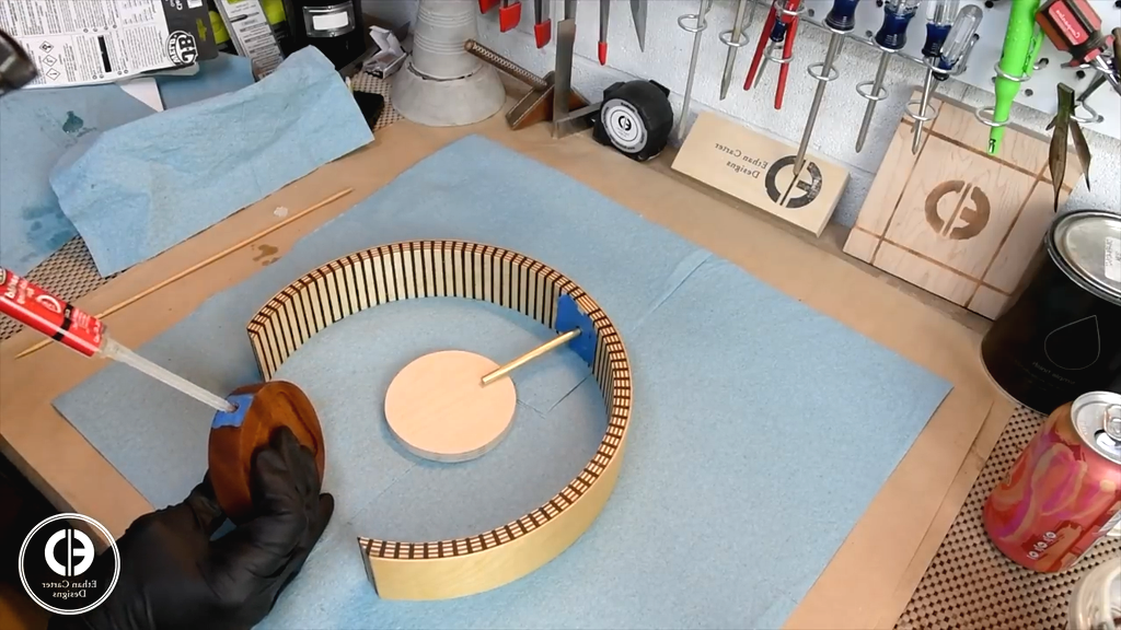 Часы из фанеры своими руками - фото 18