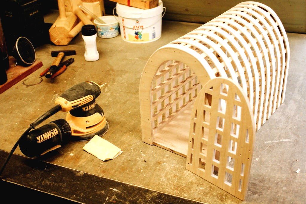 Переноска для домашних животных из фанеры - фото 7