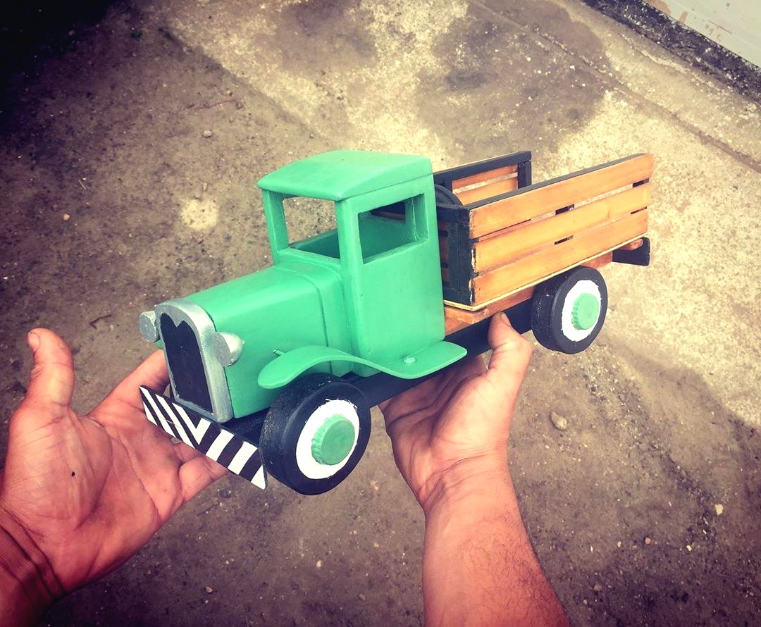 Деревянная машинка - фото 4