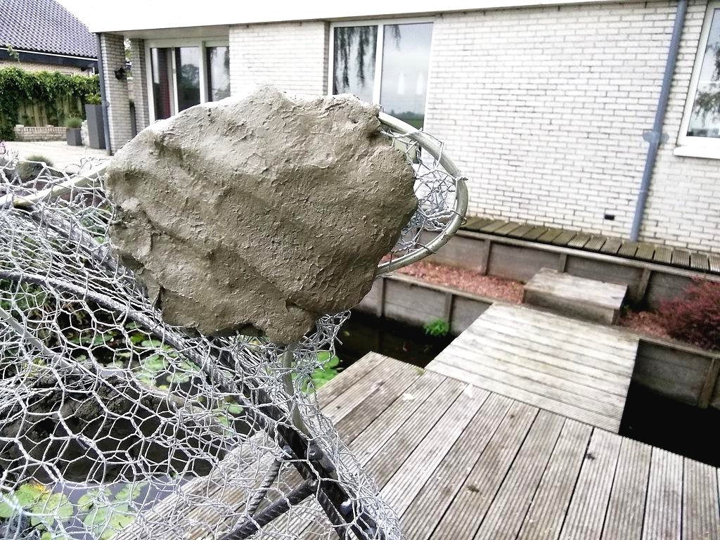 Рыба из бетона для пруда своими руками - фото 19