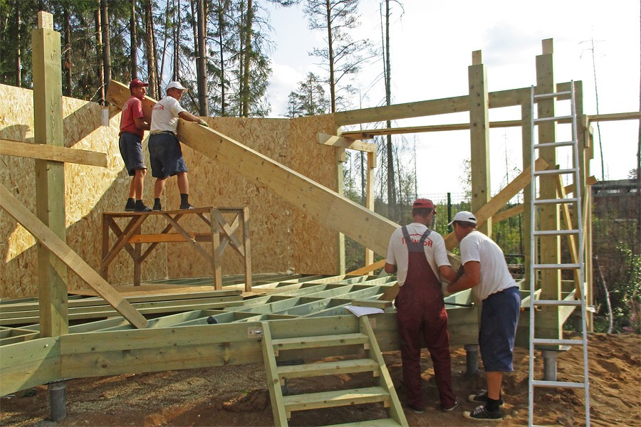 Беседка с пристройкой - фото 6