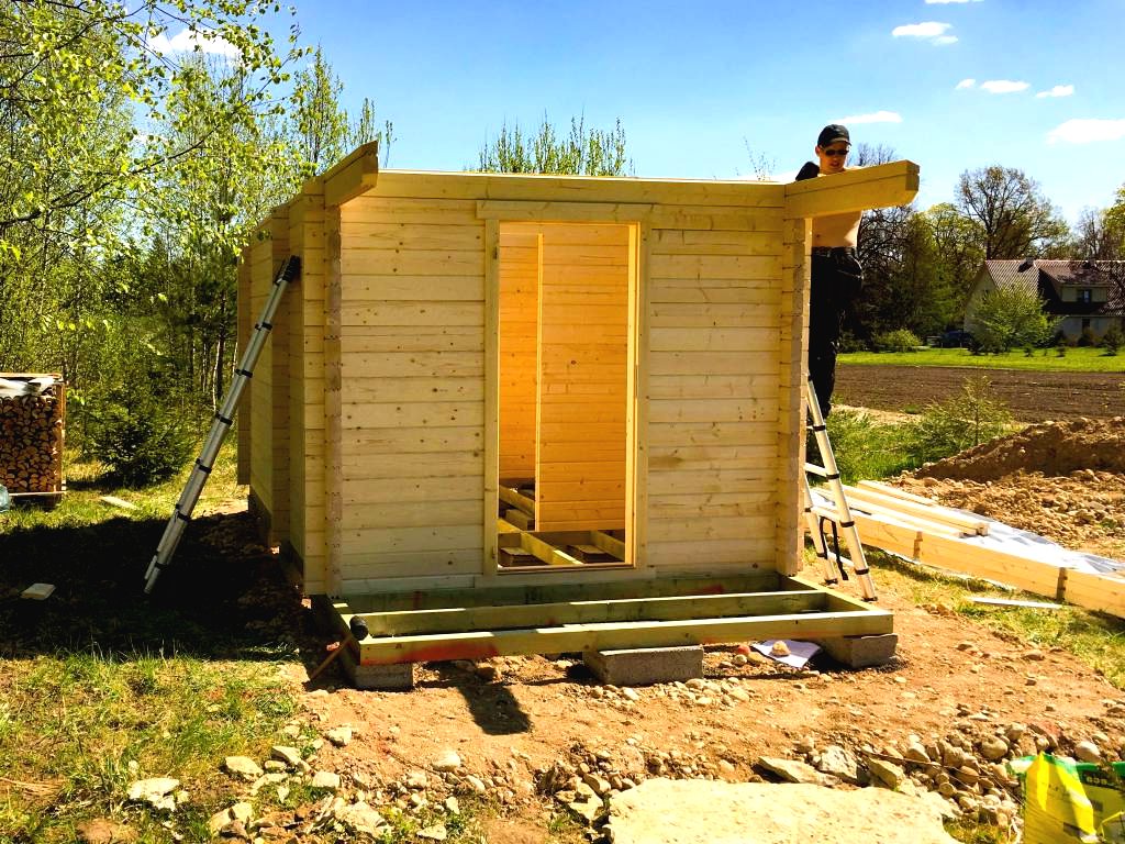 Небольшая сауна площадью в 14 кв. м. - фото 10