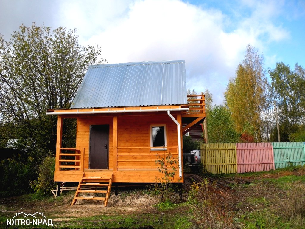 Каркасный дом 4*5 с терассой 2*5 - фото 2