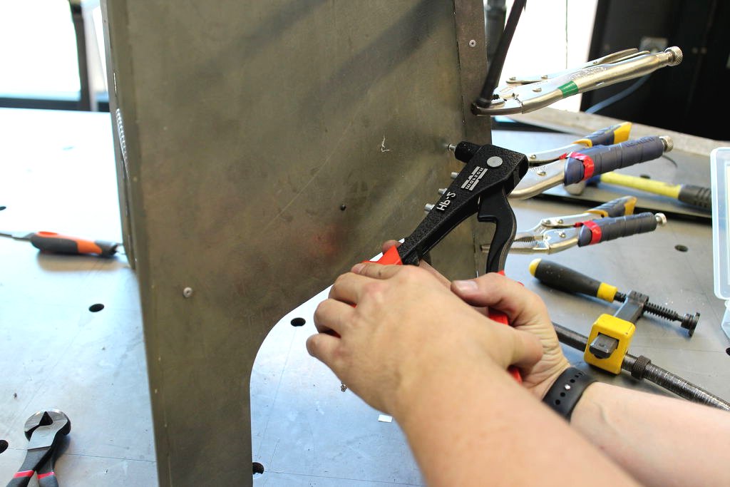 Камин из листового металла - фото 7