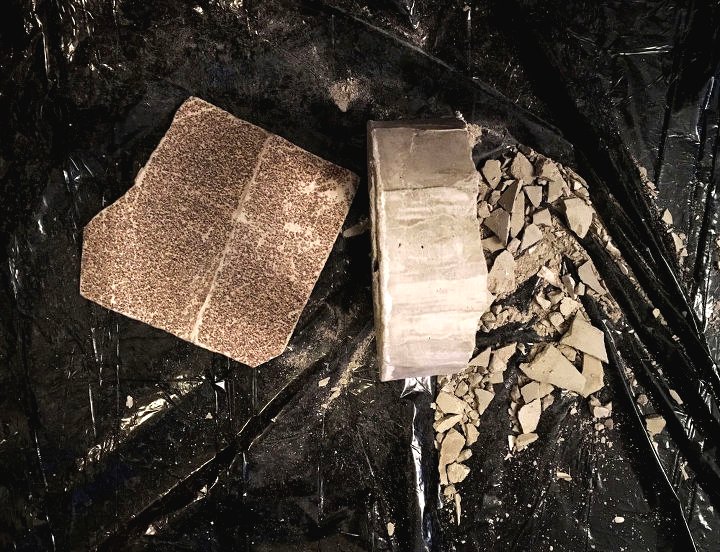 Оригинальный горшок из дерева и бетона - фото 5