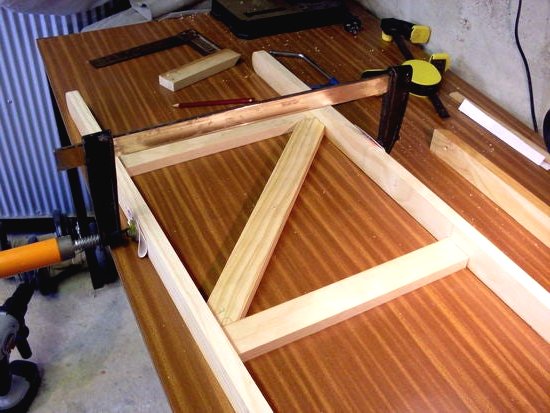 Складная  стремянка из дерева - фото 15