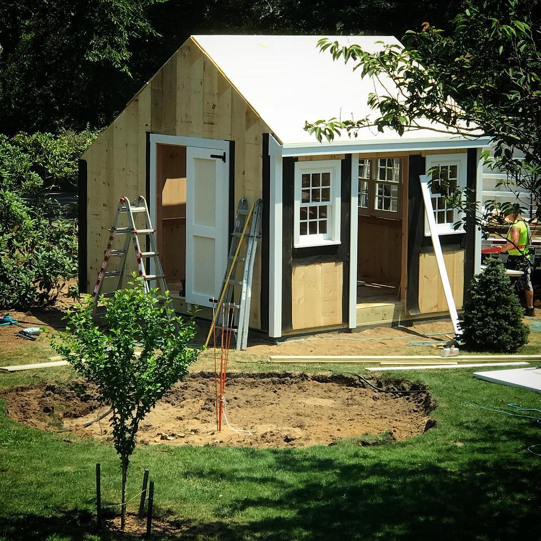 Садовый дом из поддонов - фото 3