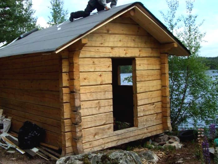 Сауна из дерева - фото 6