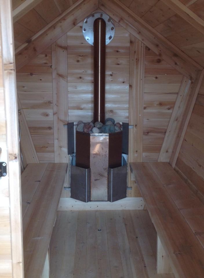 Сауна из кедрового дерева - фото 3