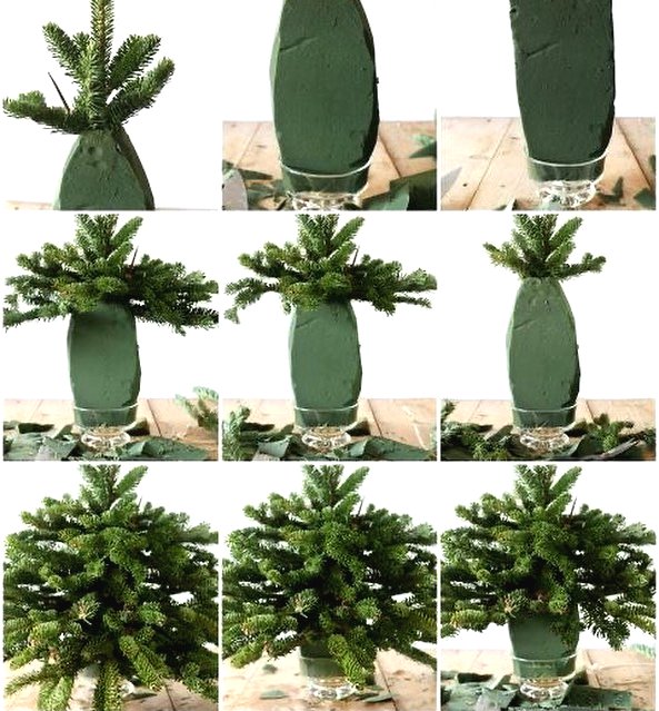 Новогодняя елка своими руками - фото 7