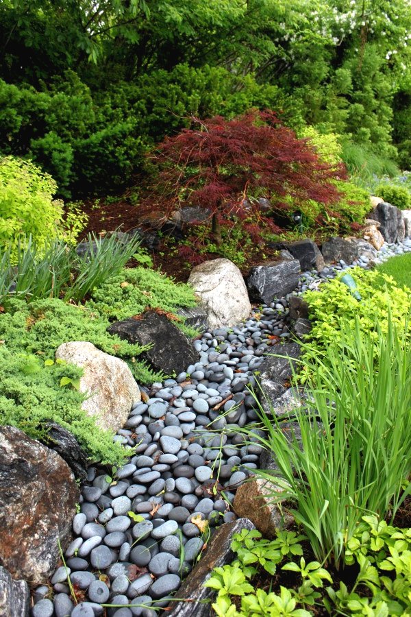 Сухой ручей в ландшафтном дизайне - фото 2