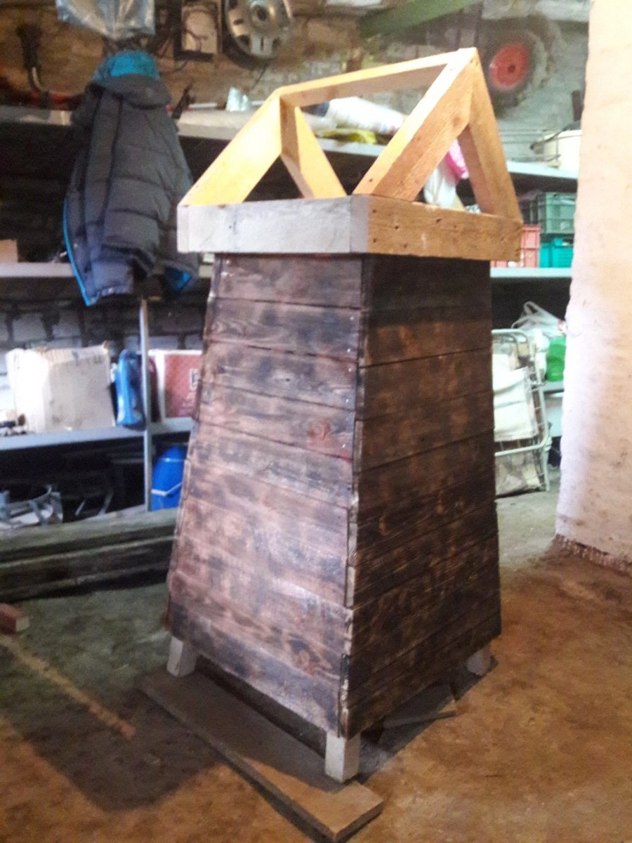 Декоративная мельница своими руками - фото 5