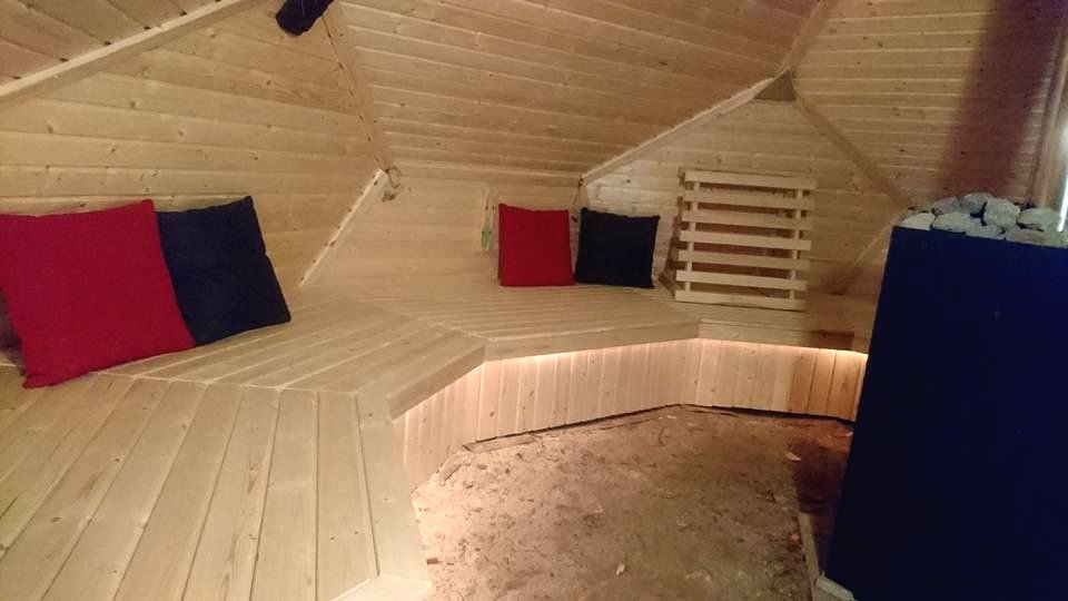 Сауна в форме геодезического купола - фото 3