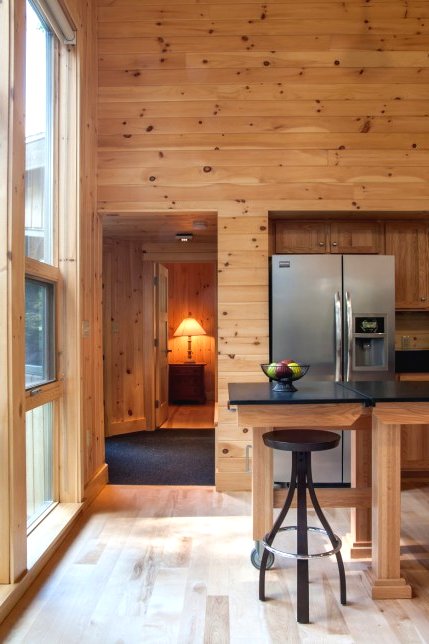 Коттедж из кедрового дерева - фото 8