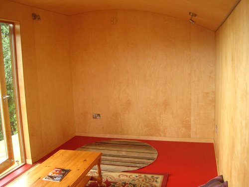 Необычный дом с изогнутой крышей - фото 16