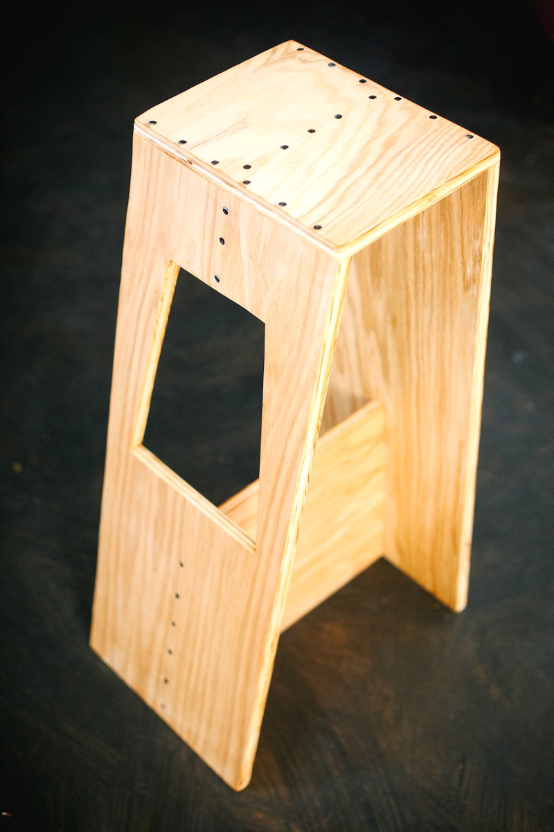 Табурет из фанеры - фото 9