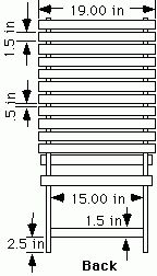 Складной стул из поддона - фото 4