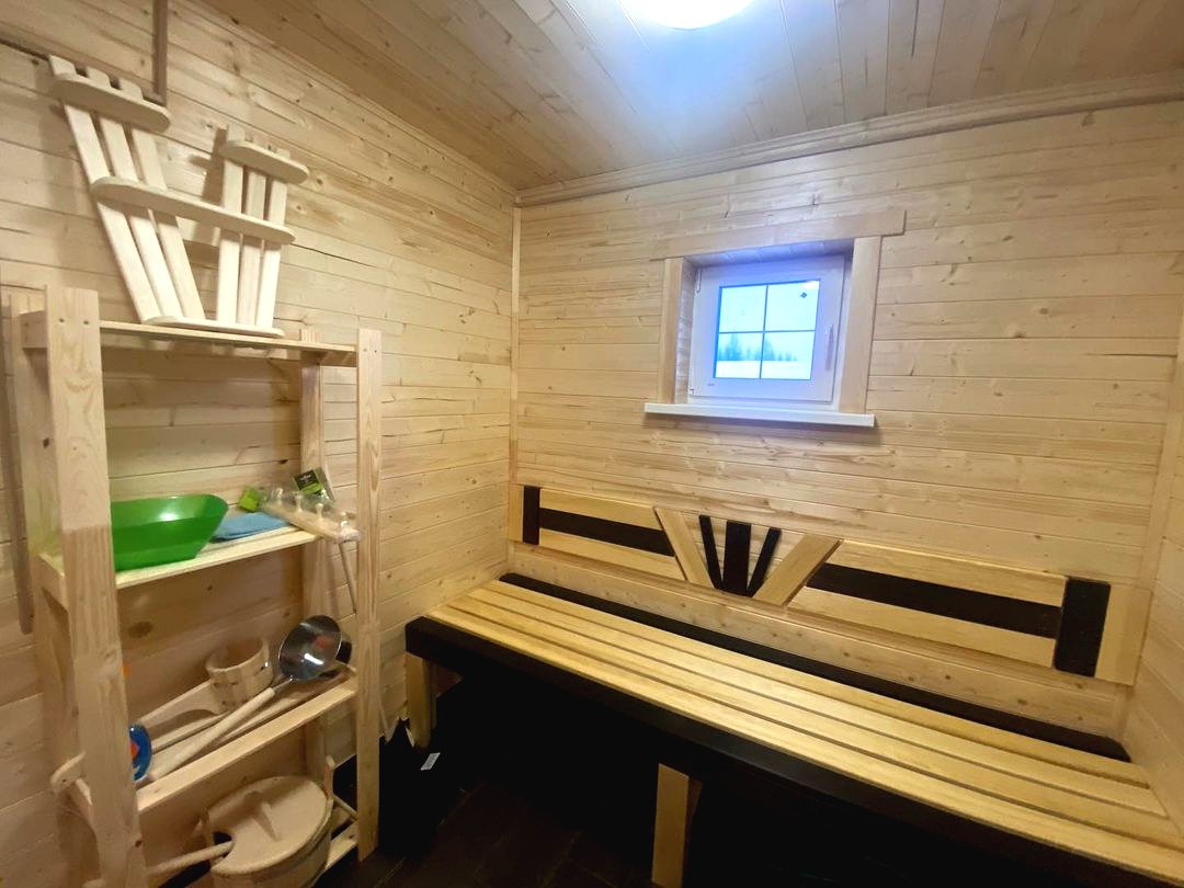 Каркасная баня 6х6 метров - фото 8
