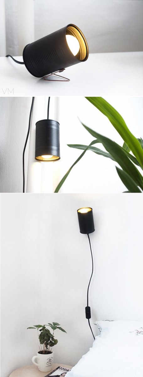 Светильник из жестяной банки - фото 3